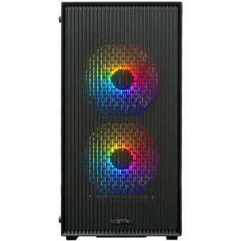  Корпус XASTRA A307M 3FRGB Black (A307M-3FC12F) mATX/Mesh/ tempered glass / 3x 120mm FC120 FRGB fans 