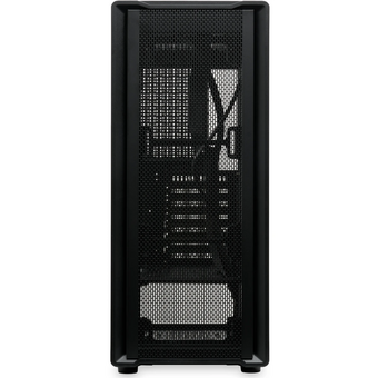  Корпус HSPD M530 (M530-TGBK), без БП Mesh Mid Tower, Black, TG, 0.4 SPCC, no fans ATX, mITX 155/290/200mm 2x2.5", 7xPCI 1xU 