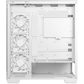  Корпус Deepcool CG580 4F V2 WH без БП, боковое окно (панорама), 4x120mm ARGB PWM вентилятора, белый, ATX 