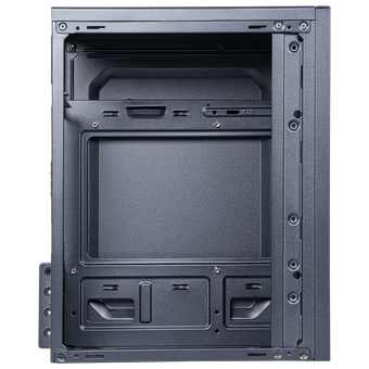  Корпус DEFENDER X11 (25011) черный, mATX,USB1.1x2,HD Audio 