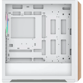  Корпус SAMA Z60 White (Z60-WHAWA4X1-GL) без БП, Midi-Tower, TG, 4x140mm ARGB, 2xUSB 3.0 + 1xUSB 3.1 Type-C, E-ATX, ATX, mITX 