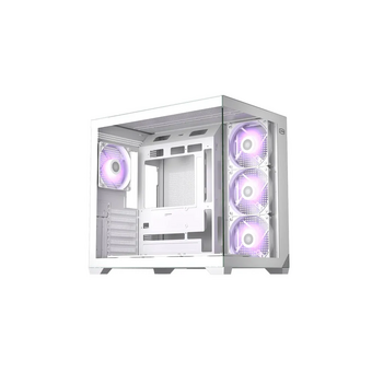  Корпус PcCooler C3T700 ARGB WH, без БП Midi-Tower, TG, 4x120mm 1xUSB-A 3.0 + 2.0 1xUSB-C, ATX, mITX White 