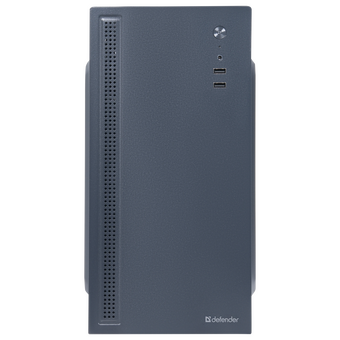  Корпус DEFENDER X11 (25011) черный, mATX,USB1.1x2,HD Audio 