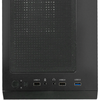  Корпус XASTRA A307M 3FRGB Black (A307M-3FC12F) mATX/Mesh/ tempered glass / 3x 120mm FC120 FRGB fans 