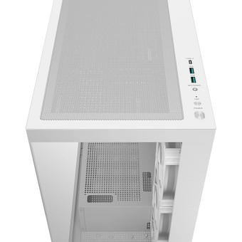  Корпус Deepcool CG580 4F V2 WH без БП, боковое окно (панорама), 4x120mm ARGB PWM вентилятора, белый, ATX 