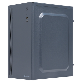  Корпус DEFENDER X11 (25011) черный, mATX,USB1.1x2,HD Audio 