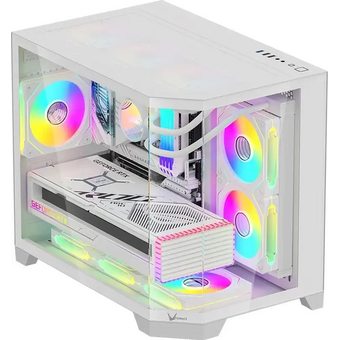  Корпус Formula Crystal Z6M Floe, mATX, без БП, белый 