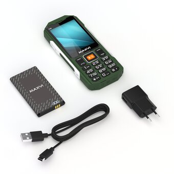  Мобильный телефон Maxvi T19 green 