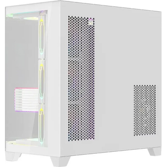  Корпус Formula Crystal Z6 Floe, ATX, без БП, белый 