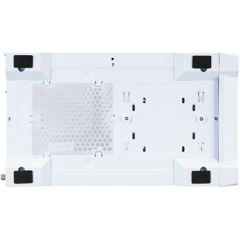  Корпус 1STPLAYER Trilobite T4 Mesh FRGB White (T4-WH-4F1-W) / mATX / 4x120mm FRGB fans 