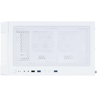  Корпус 1STPLAYER Trilobite T4 Mesh FRGB White (T4-WH-4F1-W) / mATX / 4x120mm FRGB fans 