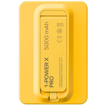  Портативное зарядное устройство Momax IP131HKY 1-Power X Pro Yellow 