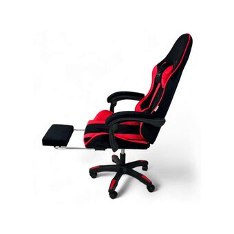  Кресло игровое Calviano 1583 черный/красный PU 