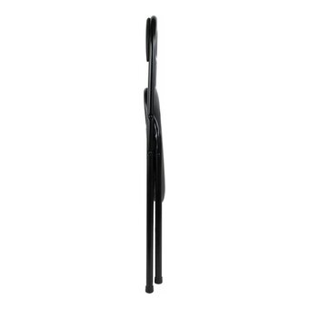  Стул BRABIX Golf CF-007 (531565) черный каркас, кожзам черный 