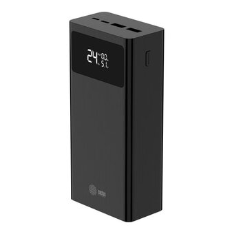 Мобильный аккумулятор Cactus CS-PBFSKA-30000 30000mAh 22.5W 4.5A USB-A/USB-C черный   Мобильный аккумулятор Cactus CS-PBFSKA-30000 30000mAh 22.5W 4.5A USB-A/USB-C черный