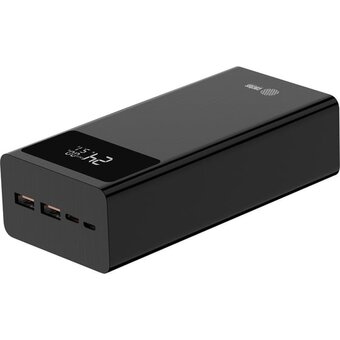 Мобильный аккумулятор Cactus CS-PBFSKA-30000 30000mAh 22.5W 4.5A USB-A/USB-C черный   Мобильный аккумулятор Cactus CS-PBFSKA-30000 30000mAh 22.5W 4.5A USB-A/USB-C черный