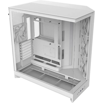 Корпус NZXT H9 Flow RGB+ (CM-H92FW-P1) без БП (2025), Midi-Tower, TG, 6x140mm + 1x120mm RGB, 2xUSB-A 3.2 1xUSB-C E-ATX, ATX, mITX White   Корпус NZXT H9 Flow RGB+ (CM-H92FW-P1) без БП (2025), Midi-Tower, TG, 6x140mm + 1x120mm RGB, 2xUSB-A 3.2 1xUSB-C E-ATX, ATX, mITX White