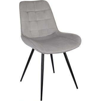  Стул Бюрократ CH-K2_1/HL09_4 св.серый Holland 09 металл черный на ножках 