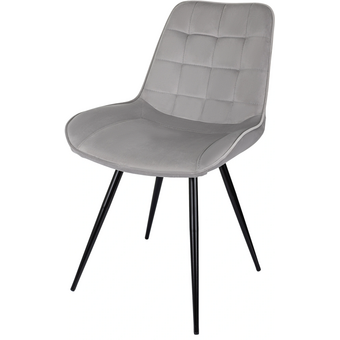  Стул Бюрократ CH-K2_1/HL09_4 св.серый Holland 09 металл черный на ножках 