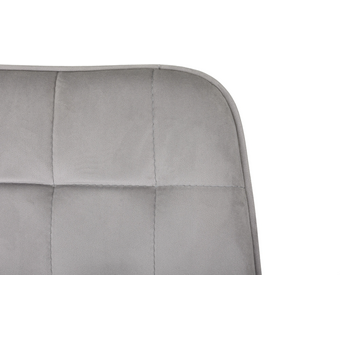  Стул Бюрократ CH-K2_1/HL09_4 св.серый Holland 09 металл черный на ножках 