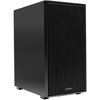  Корпус XASTRA A307M 2BK SI Black (A307M-2FC12BK-SI) mATX/Mesh/Metal left panel / 2x120mm PWM FC black fans 