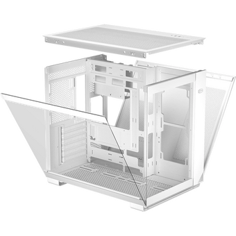  Корпус PcCooler C3T500 ARGB WH без БП, Midi-Tower, TG, 6x120mm 1xUSB-C 3.1 + 2xUSB-A 3.0, ATX, mITX White 