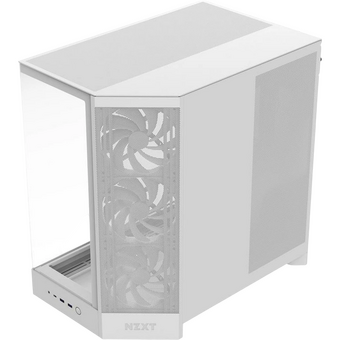 Корпус NZXT H9 Flow RGB+ (CM-H92FW-P1) без БП (2025), Midi-Tower, TG, 6x140mm + 1x120mm RGB, 2xUSB-A 3.2 1xUSB-C E-ATX, ATX, mITX White   Корпус NZXT H9 Flow RGB+ (CM-H92FW-P1) без БП (2025), Midi-Tower, TG, 6x140mm + 1x120mm RGB, 2xUSB-A 3.2 1xUSB-C E-ATX, ATX, mITX White