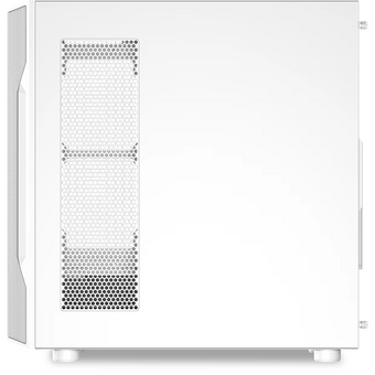  Корпус SAMA S40 White (S40-WHAPA4X1-GL) белый без БП, Midi-Tower, TG, 4x120mm ARGB, 2xUSB 3.0 + 1xUSB 3.1 Type-C, ATX, mITX 