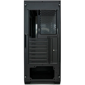  Корпус XASTRA Q600-0F Black (Q600-0F) ATX/Aquarium/Screewless/no fans 