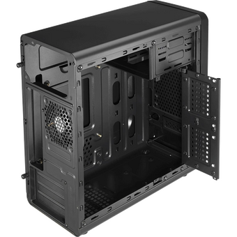  Корпус Formula QS-182 (mATX, USB3.0 x1, USB2.0 x2, 1x 8cm Black Fan) 