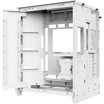 Корпус NZXT H9 Flow RGB+ (CM-H92FW-P1) без БП (2025), Midi-Tower, TG, 6x140mm + 1x120mm RGB, 2xUSB-A 3.2 1xUSB-C E-ATX, ATX, mITX White   Корпус NZXT H9 Flow RGB+ (CM-H92FW-P1) без БП (2025), Midi-Tower, TG, 6x140mm + 1x120mm RGB, 2xUSB-A 3.2 1xUSB-C E-ATX, ATX, mITX White
