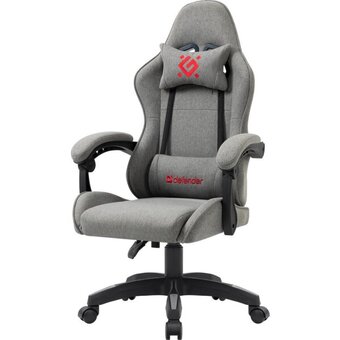  Кресло игровое Defender Ronin 64473 серый 