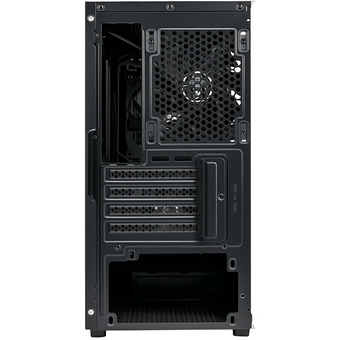  Корпус XASTRA A307M 2BK SI Black (A307M-2FC12BK-SI) mATX/Mesh/Metal left panel / 2x120mm PWM FC black fans 