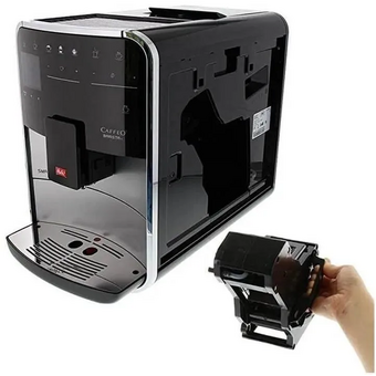  Кофемашина Melitta F831-101 серебристый 