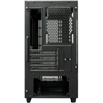  Корпус XASTRA A400M 3ARGB-C6 Black (A400M-2FC14A-1FC12A-C6) mATX/ Mesh/ Screwless TG+Mesh/2x140mm + 1x120mm FC ARGB PWM fans/Argb+PWM HUB 6port 
