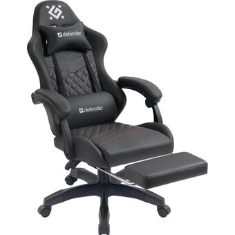  Кресло игровое Defender Linn 64671 темно-серый 