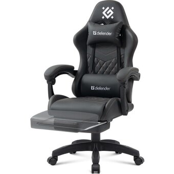  Кресло игровое Defender Linn 64671 темно-серый 