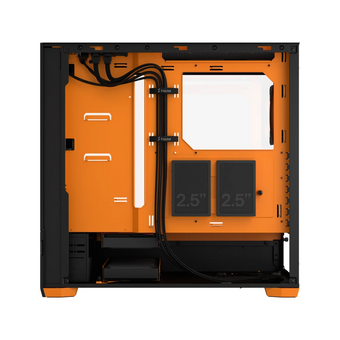  Корпус Fractal Design Pop Air RGB Orange Core TG Clear Tint (FD-C-POR1A-05) без БП Midi-Tower, 3x120mm 2xUSB-A 3.2 ATX, mITX Black 