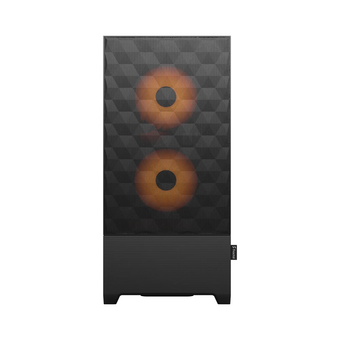  Корпус Fractal Design Pop Air RGB Orange Core TG Clear Tint (FD-C-POR1A-05) без БП Midi-Tower, 3x120mm 2xUSB-A 3.2 ATX, mITX Black 