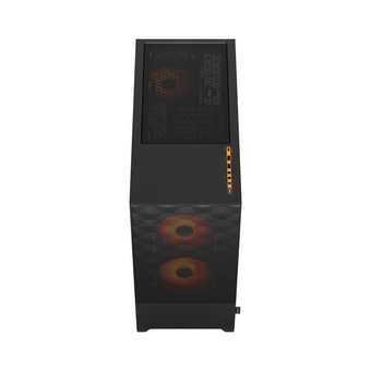  Корпус Fractal Design Pop Air RGB Orange Core TG Clear Tint (FD-C-POR1A-05) без БП Midi-Tower, 3x120mm 2xUSB-A 3.2 ATX, mITX Black 
