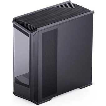  Корпус JONSBO D400 Black без БП, боковая панель из закаленного стекла (панорама), mini-ITX, micro-ATX, ATX, черный 