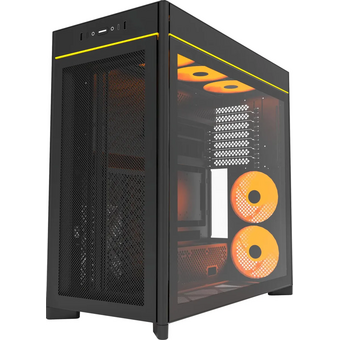  Корпус Montech HS01 Pro Black / ATX / 5x120mm ARGB fans hub / HS01 Pro (B) 
