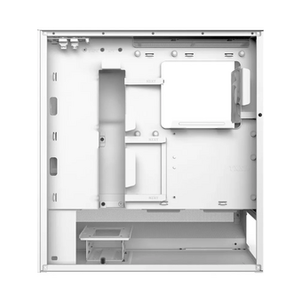  Корпус NZXT H5 Flow (2024) (CC-H52FW-01), без БП Midi-Tower, TG, 2x120mm, 1xUSB-A 3.2 + E-ATX, ATX, mITX White 