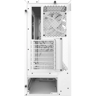  Корпус NZXT H5 Flow (2024) (CC-H52FW-01), без БП Midi-Tower, TG, 2x120mm, 1xUSB-A 3.2 + E-ATX, ATX, mITX White 