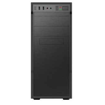  Корпус Foxline Forza FZ-031-SX450-U31 ATX, 450W, 1xUSB2.0+1xUSB3.0, Black, w/o Fan, 8 cm PSU, power cord 