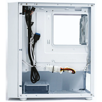  Корпус XASTRA A305M 3FRGB White (A305M-2FC14F-1FC12F-D-WH) mATX/Mesh/ tempered glass / 2x140mm + 1x120mm FRGB fans/ Door 