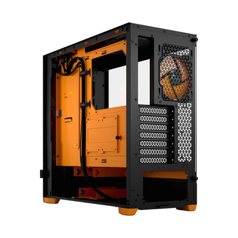  Корпус Fractal Design Pop Air RGB Orange Core TG Clear Tint (FD-C-POR1A-05) без БП Midi-Tower, 3x120mm 2xUSB-A 3.2 ATX, mITX Black 