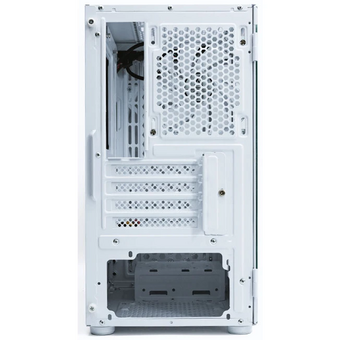  Корпус XASTRA A305M 3FRGB White (A305M-2FC14F-1FC12F-D-WH) mATX/Mesh/ tempered glass / 2x140mm + 1x120mm FRGB fans/ Door 