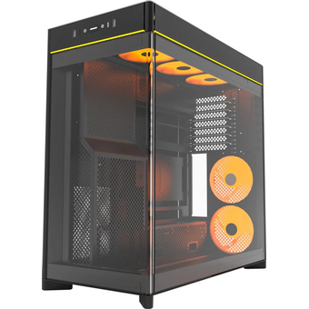  Корпус Montech HS02 Pro Black / ATX / 5x120mm ARGB fans hub / HS02 Pro (B) 