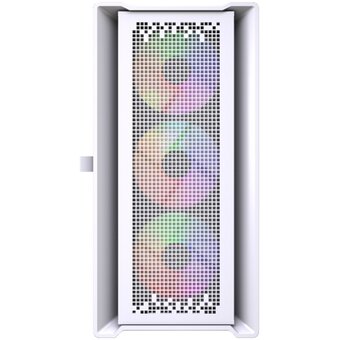  Корпус Powercase ByteFlow Micro White LE (CAMBFW-A4-LE), Tempered Glass, 4х 120mm ARGB PWM fans, белый, mATX 
